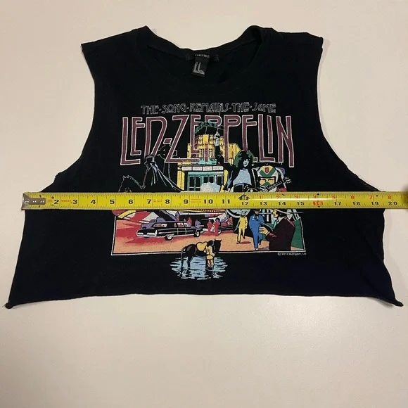 Led Zeppelin Crop Top - Picture 3 of 6